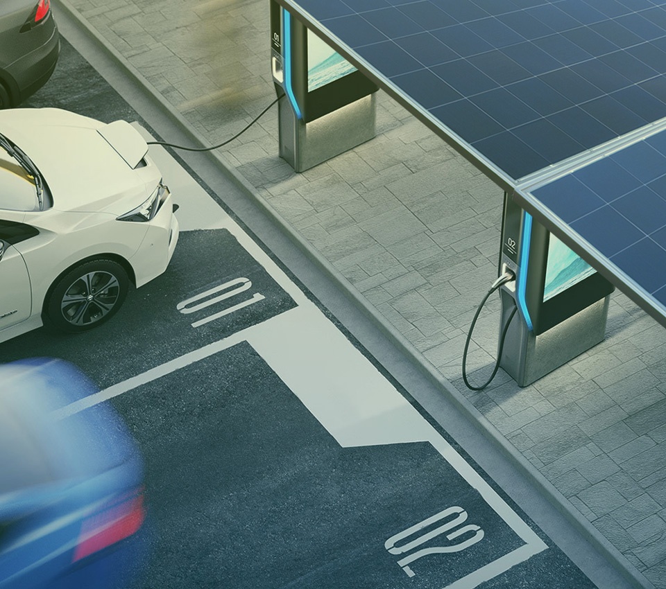 智慧电动汽车充电站