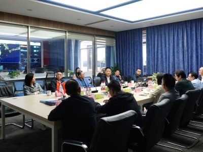 四川省彭州市政协副主席陈伦平一行莅临威廉希尔williamhill科技考察调研